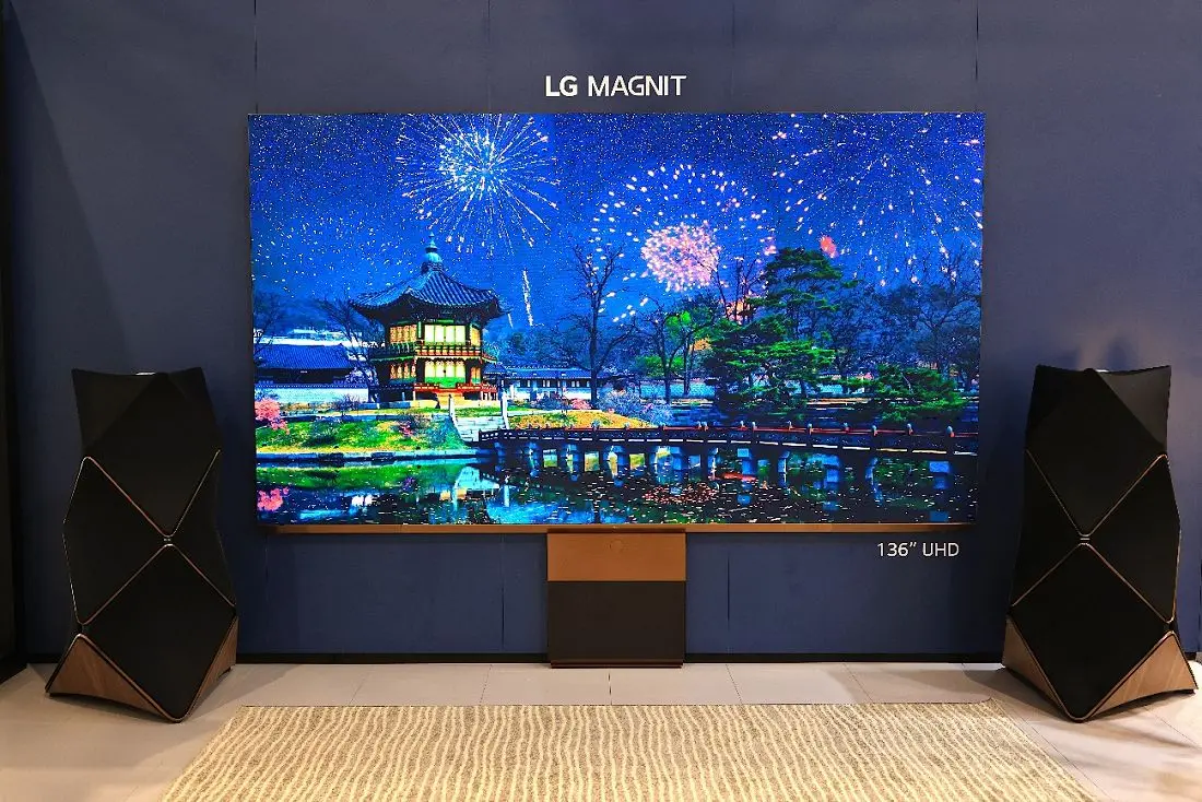 ترکیب کیفیت تصویر فوق‌العاده Micro LED ال‌جی همراه با صدای فراگیر