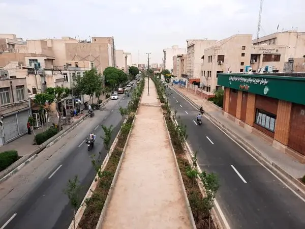 قیام و فردوسی در صف خیابان کامل

