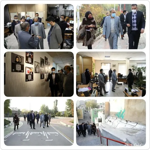 بازدید و دیدار چهره به چهره با کارکنان شهرداری منطقه ۱۶