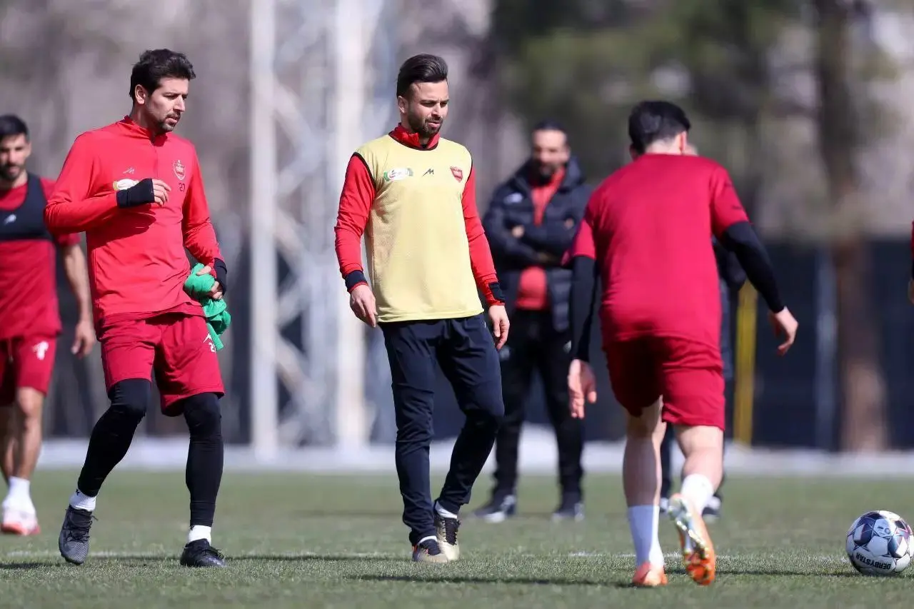 تمرین امروز سرخپوشان تعطیل شد