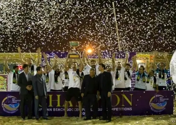 گلساپوش یزد قهرمان لیگ برتر ساحلی شد