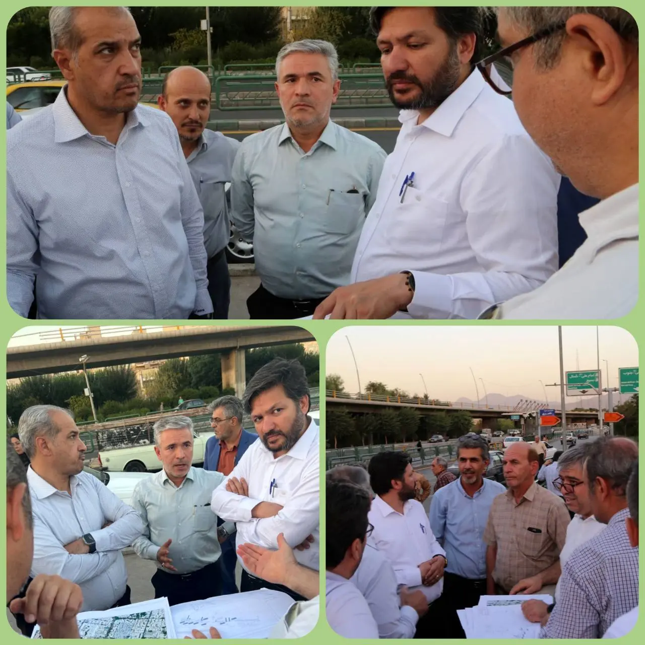 تعیین تکلیف تقاطع غیر هم سطح خیابان خاوران به خیابان ده حقی (پل B2)