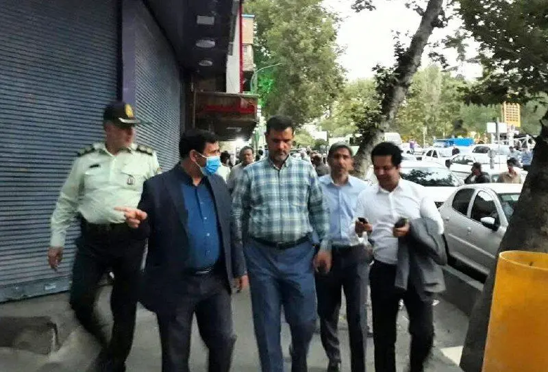 عزم جدی جهت مقابله با حرکت سینوسی بساط گستران تجریش