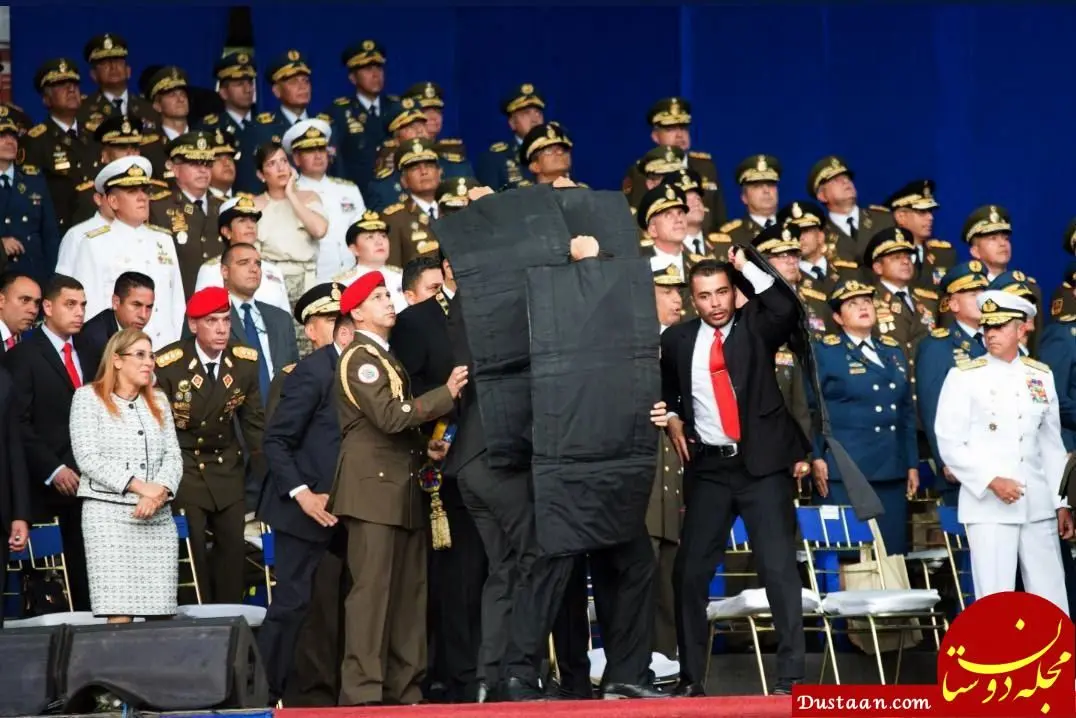 حمله تروریستی به رئیس جمهوری با پهپاد +عکس