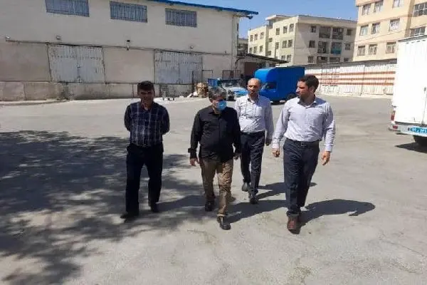 بازدید معاون بازرسی سازمان اتکا از فروشگاه مرکزی قزوین