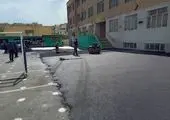بهسازی آسفالت مدارس ارامنه در محله مجیدیه