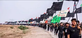 تردد زائران ترکیه، آذربایجان و گرجستان از مرز بازرگان برای شرکت در راهپیمایی اربعین در عراق

