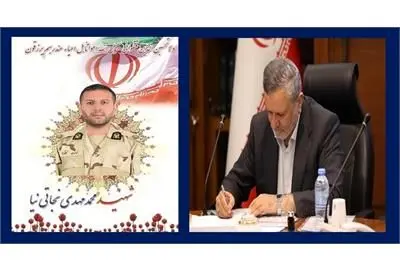 پیام وزیر تعاون، کار و رفاه اجتماعی در پی شهادت پاسدار سرافراز اسلام محمدمهدی نجاتی‌نیا

