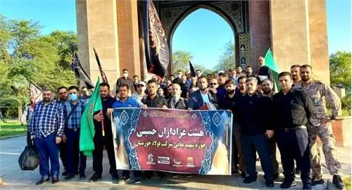 کاروان زیارتی راهیان نور حوزه بسیج کارگری شهید بقایی فولاد خوزستان راهی مناطق غرب شد

