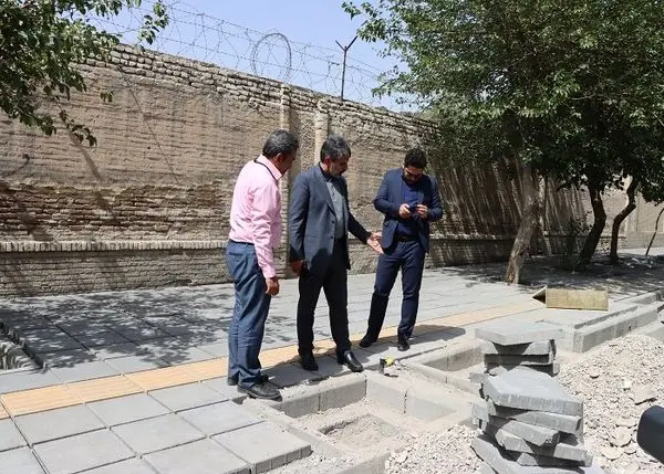 مناسب‌سازی بیش از ۶ هزار متر از معابر منطقه ۱۱ برای تردد معلولان