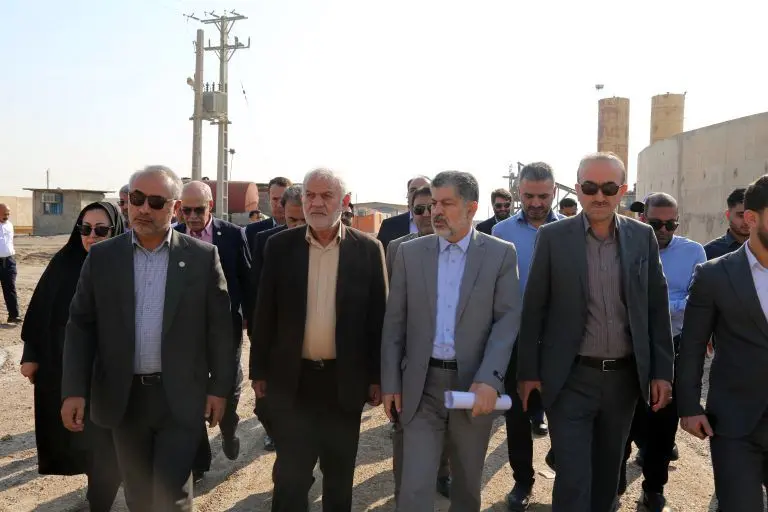 دومین بازدید مدیرعامل شرکت پتروشیمی بندرامام از پروژه‌های شهری بندرماهشهر