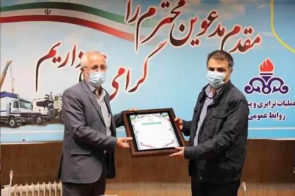 قدردانی فرمانده حوزه مقاومت بسیج شهیدتندگویان وزارت نفت از ترابری مناطق نفت‌خیز جنوب
