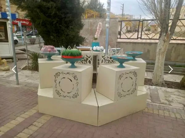 پاسداشت سنت حسنه سفره های هفت سین