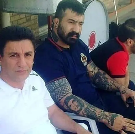 وحید مرادی در کنار امیر قلعه نویی + عکس