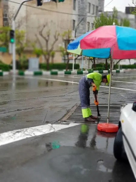 آماده باش شهرداری منطقه 4 برای مقابله با آب گرفتگی های احتمالی