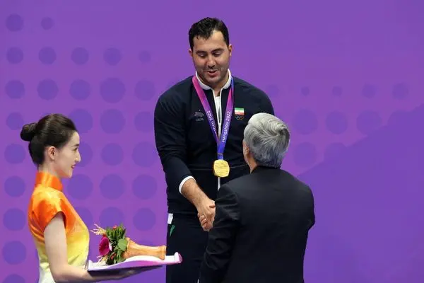 سجاد گنجزاده طلا گرفت