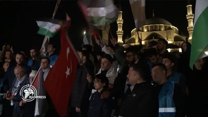 روز قدس؛ حمایت مردم ترکیه از فلسطین و مسجدالاقصی

