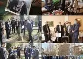 دیدار مدیرعامل شرکت ملی مناطق نفتخیز جنوب با خانواده شهید علی کمایی