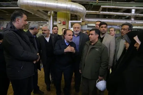 بازدید رئیس سازمان ‌محیط‌ زیست از نیروگاه شهید رجایی