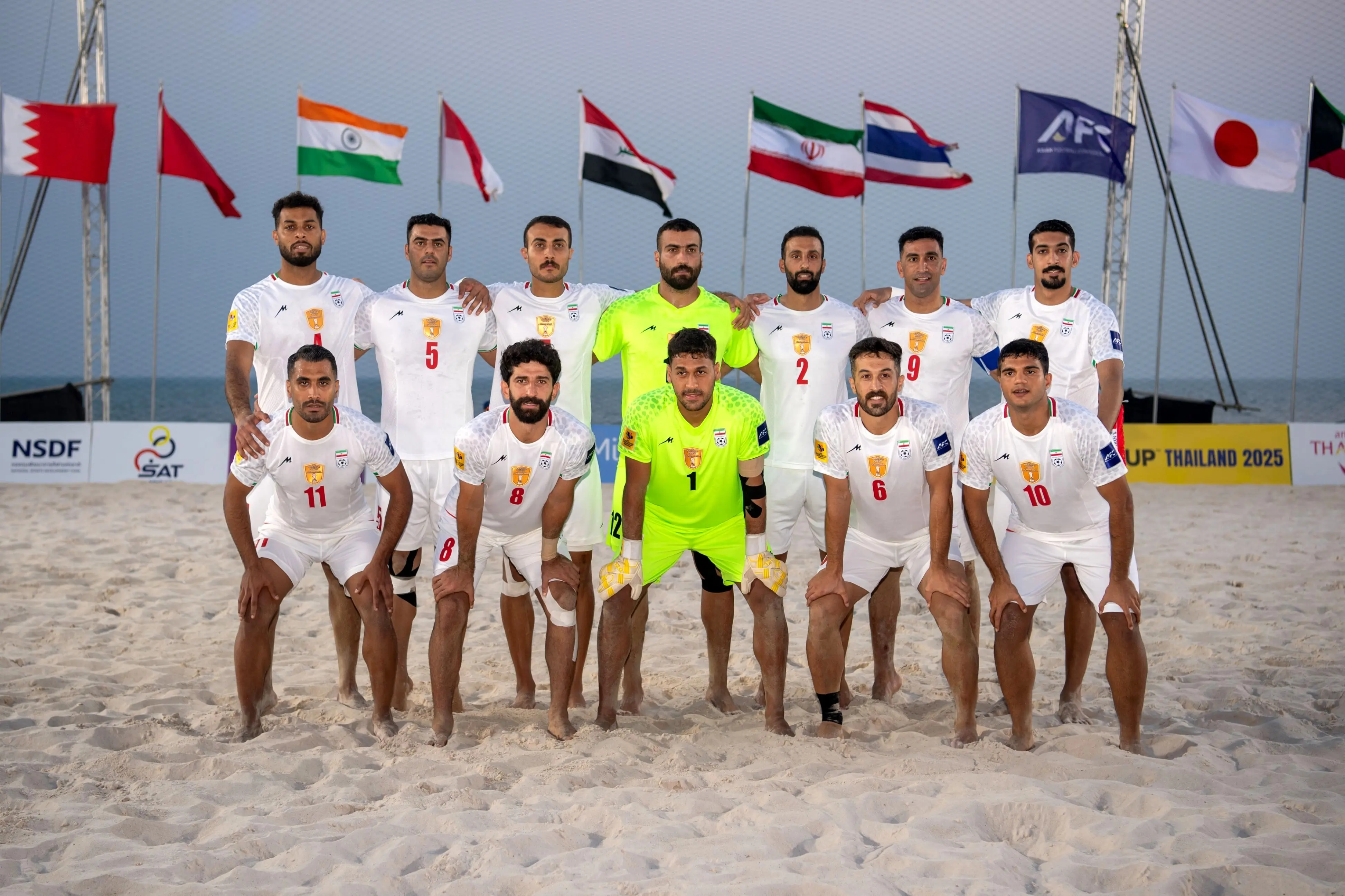 اعلام 12 بازیکن تیم ملی فوتبال ساحلی در جام جهانی