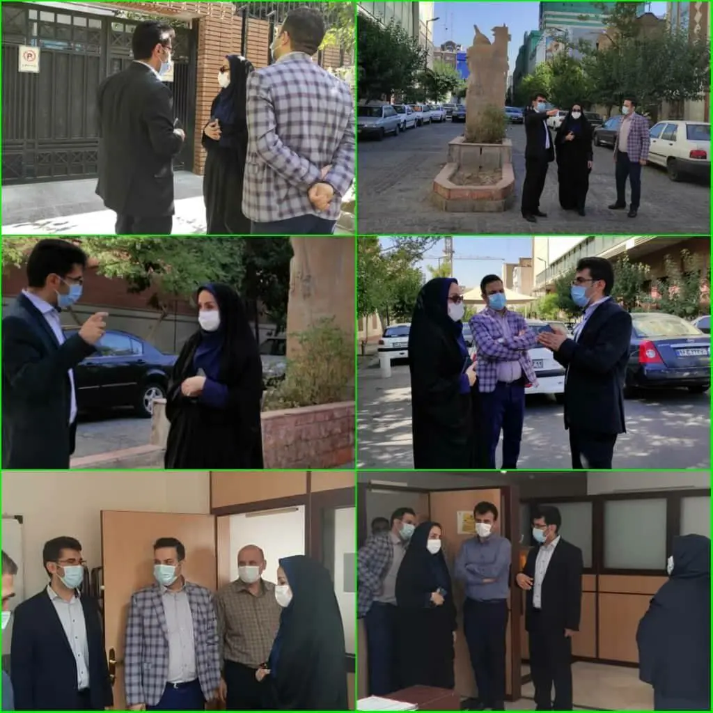 بازدید معاون شهردار منطقه۶ از پروژه های محلی سطح ناحیه یک

