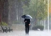 رگبار باران در برخی نقاط کشور 

