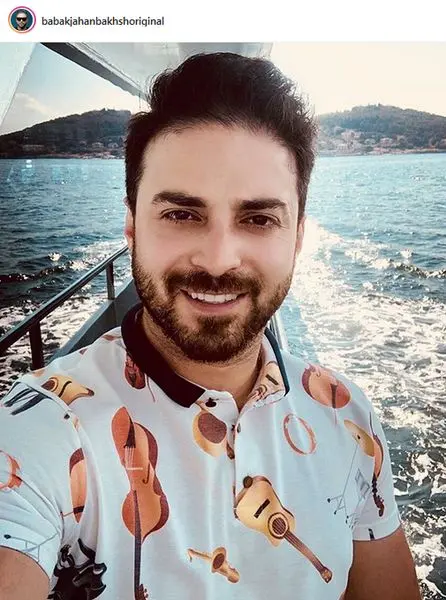 موسیقی «بابک جهانبخش» وسط دریا! + عکس