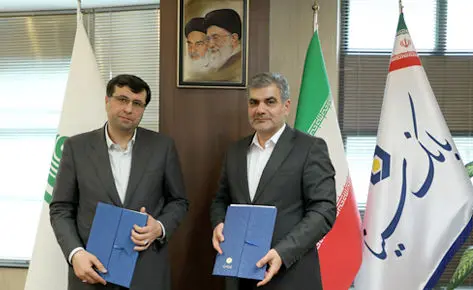 امضای تفاهمنامه همکاری بانک سینا و شرکت فولاد کاوه جنوب کیش