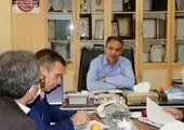 دیدار مدیر مخابرات منطقه مرکزی با شهردارشازند