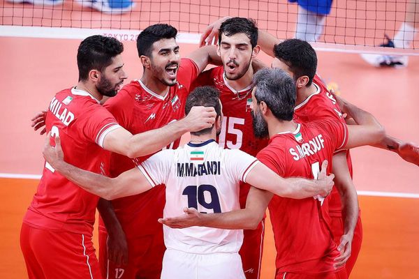 والیبال ایران در رده دهم جهان