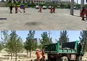 برپایی پردیس فرهنگی و غرفه های‌ خدمت رسانی منطقه ۱۹ در مراسم سالگرد امام (ره)

