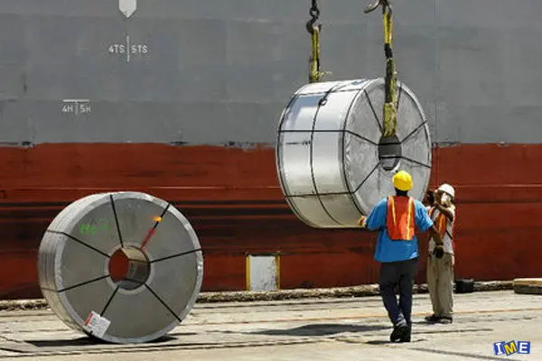 نخستین پذیرش ورق وارداتی از سوی فولاد مبارکه در بورس کالا