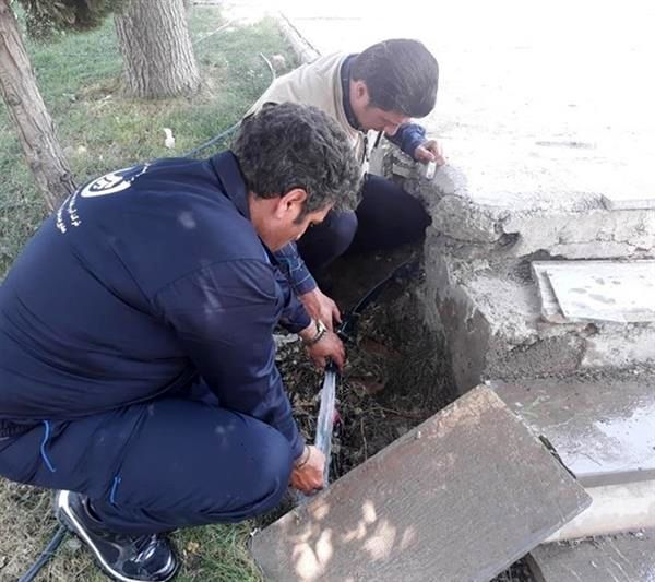 ۹۷رشته انشعاب غیرمجاز آب در باغستان جمع‌آوری شد
