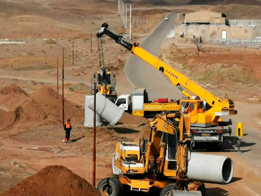 بهره برداری از طرح آبنمای لوله ای محور چاهک بخش خلجستان قم

