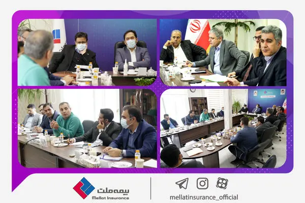 برگزاری نشست هماندیشی اعضای انجمن صنفی نمایندگان بیمه ملت با حضور مدیران ارشد