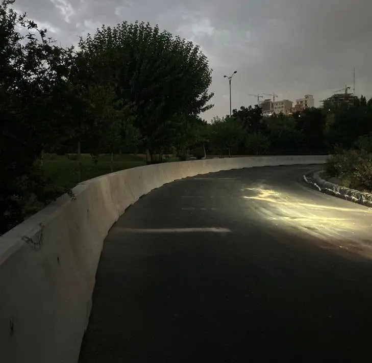 افزایش ایمنی  ورودی و خروجی خیابان ملاصدرا

