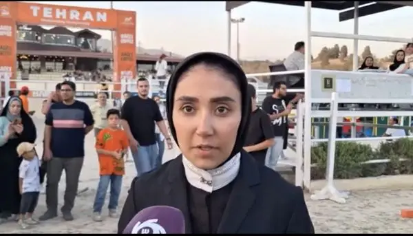 مسابقات سوارکاری قهرمانی استان تهران برگزار شد/ قهرمانی یک خانم در این مسابقات