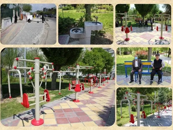 مناسب سازی 2  بوستان ویژه توان یابان در منطقه15

