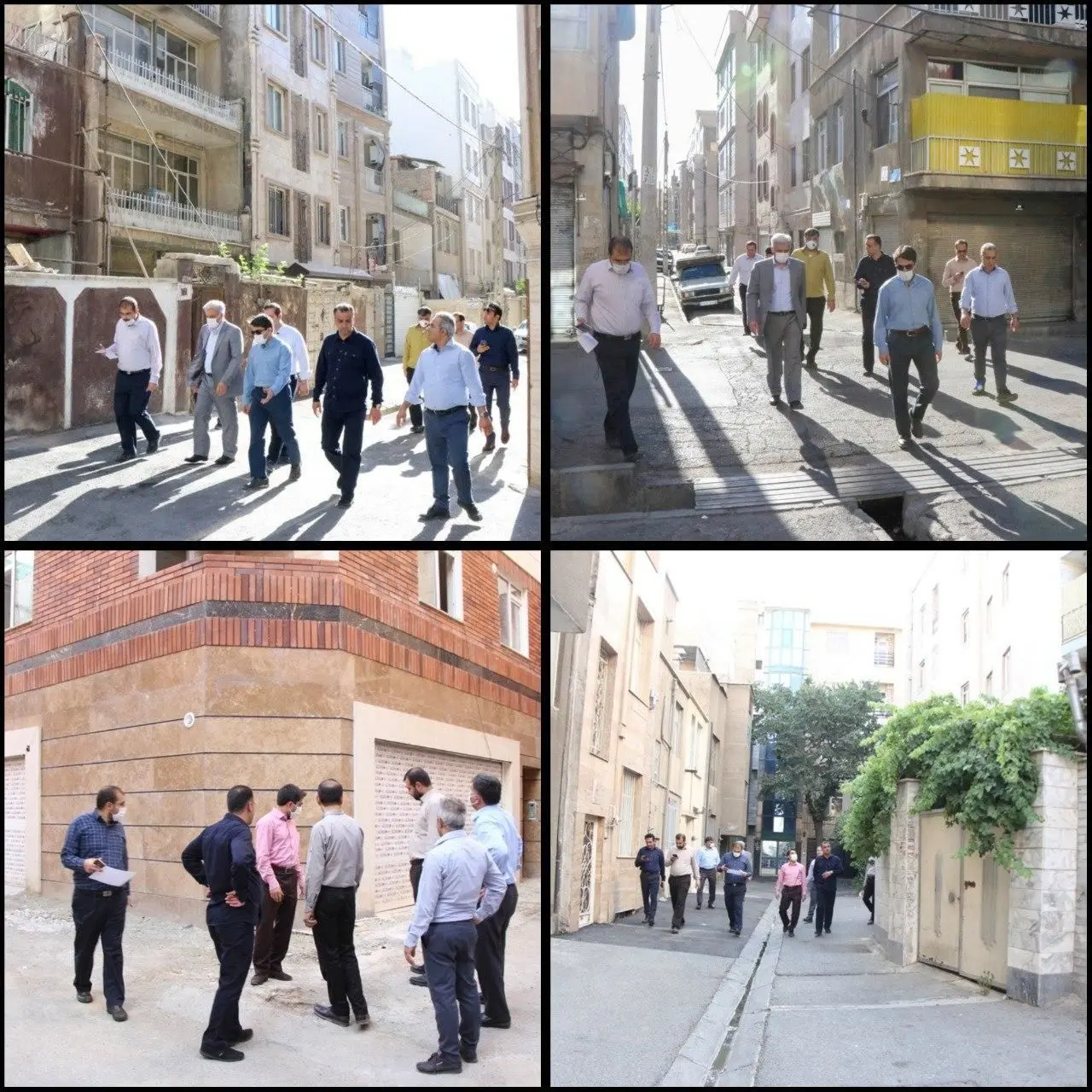 پیمایش 29هزار قدمی مدیران شهری منطقه9

