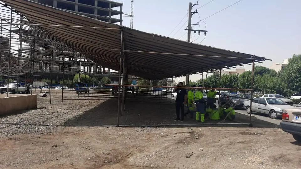 برپایی جایگاه های موقت عرضه بهداشتی دام