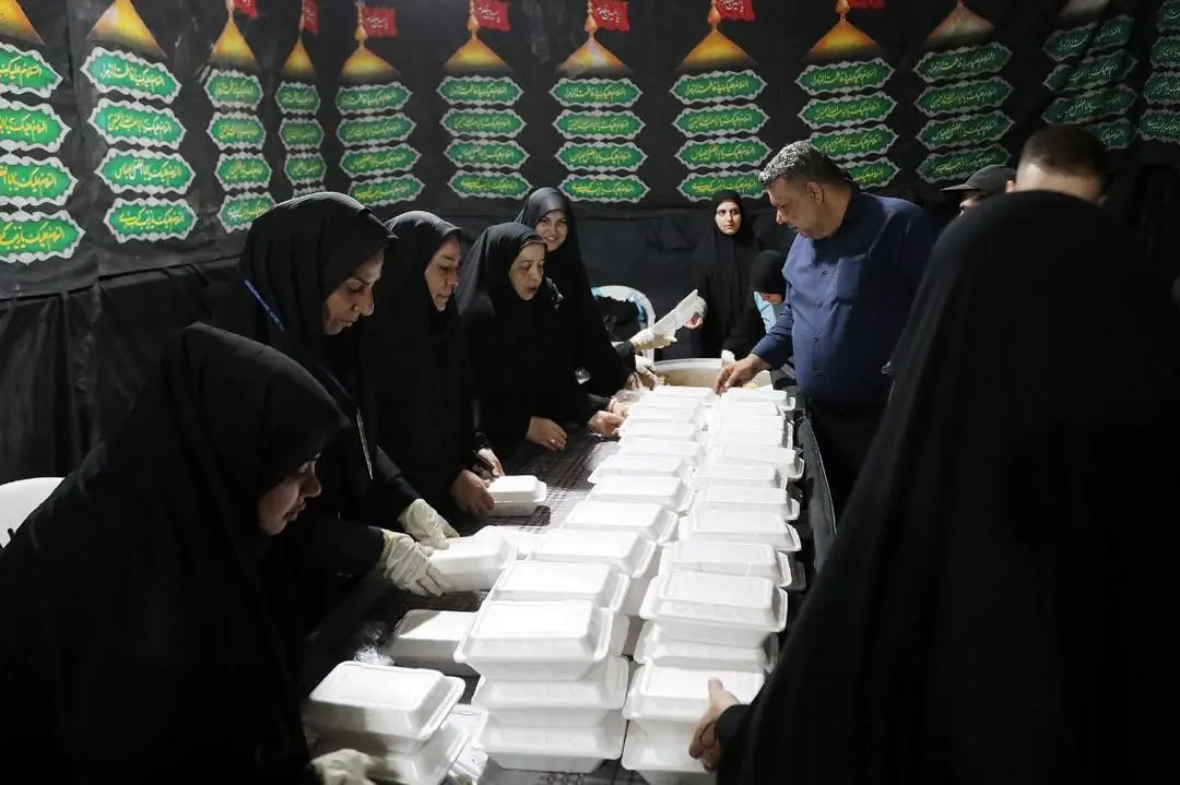 موکب آیلند، ایستگاه اول راه کربلا افتتاح شد/ میزبانی ۱۰۰ هزار نفر

