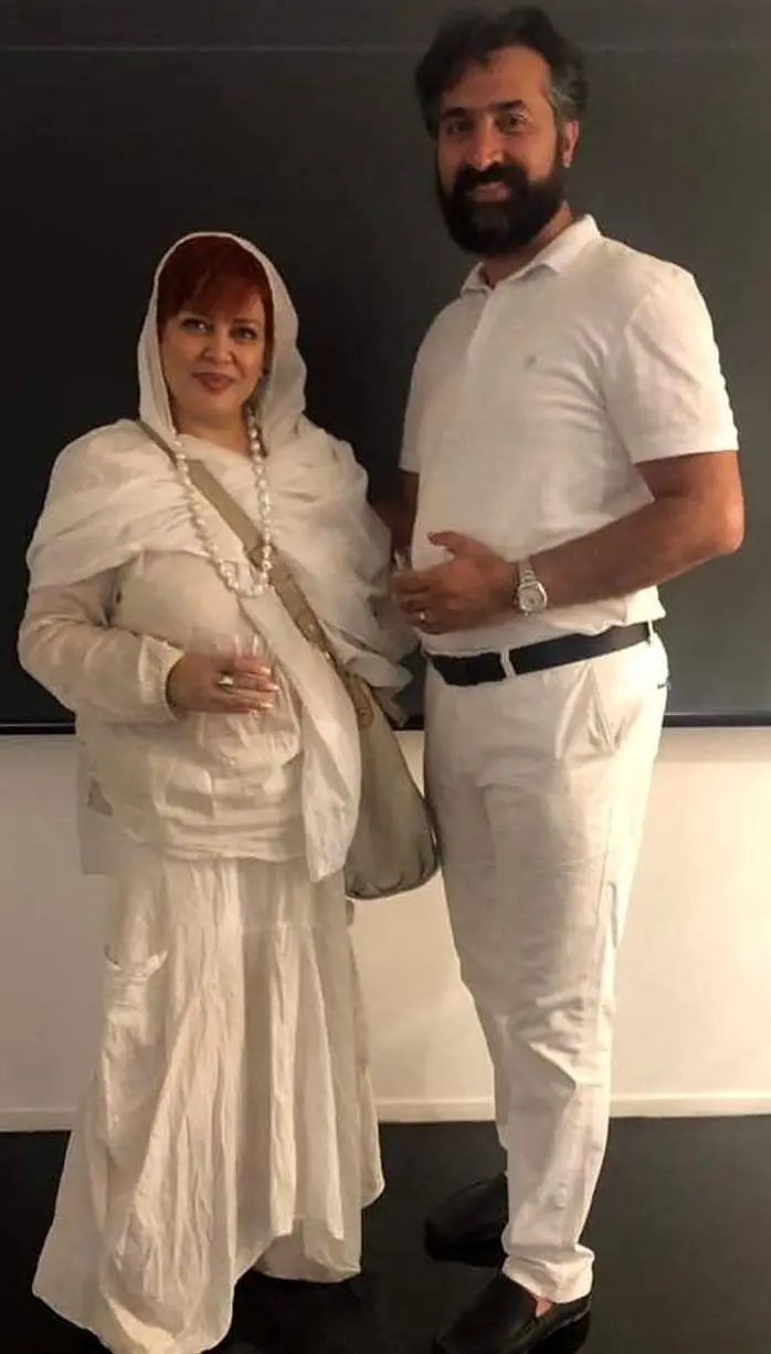 ست کردن بهاره رهنما و حاجی در یک مراسم+عکس