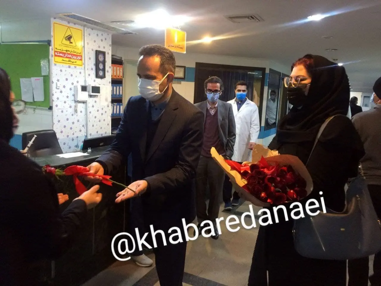 بازدید رئیس و کارکنان شعبه سمنان از بیمارستان کوثر 

