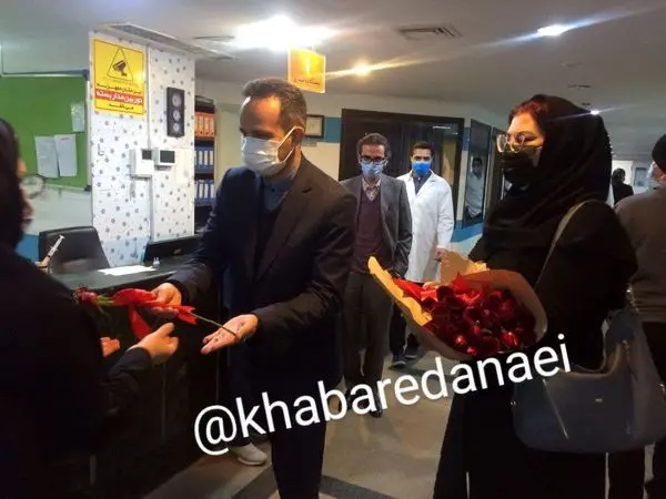 بازدید رئیس و کارکنان شعبه سمنان از بیمارستان کوثر
