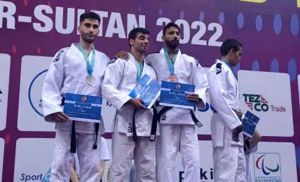 کسب مدال طلا توسط جودوکار نابینای کشورمان