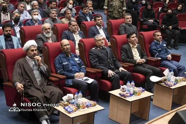 مراسم روز حمل و نقل در مناطق نفت خیز جنوب برگزار شد