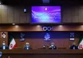 تجلیل از دکتر سلطانی فر در مراسم رونمایی از تمبر و نماد کاروان اعزامی به المپیک