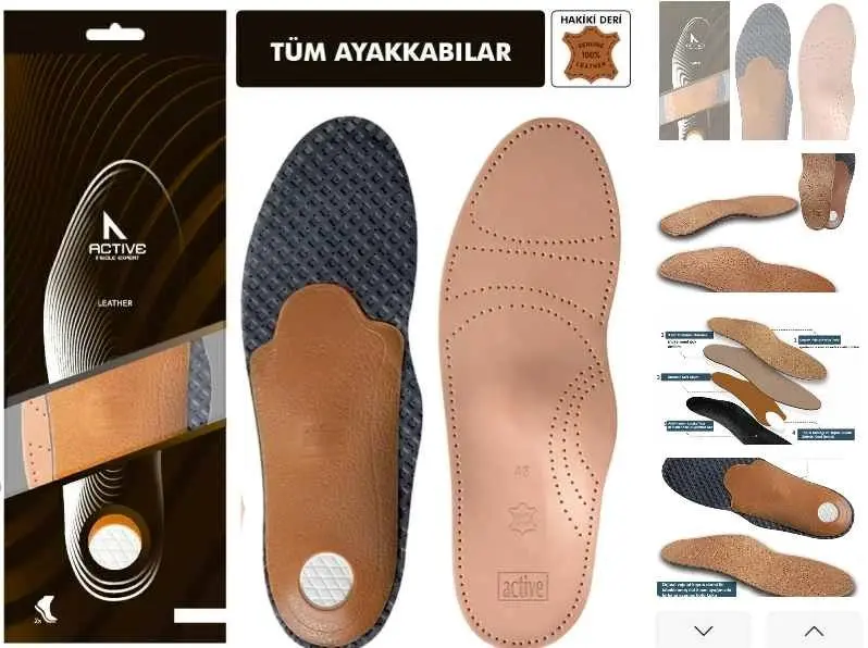کفی چرم کفش با کیفیت از فروشگاه شهر واکس برای محافظت از پا و کفش در استفاده روزمره