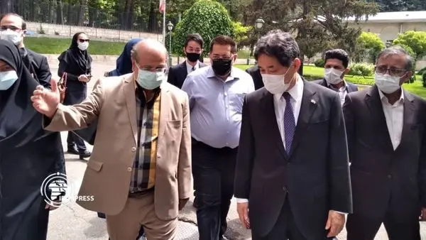 بازدید سفیر ژاپن از مرکز تجمیعی واکسیناسیون نیاوران