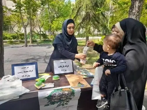 بوستان های جنگلی شمال شرق تهران پاکسازی می شود 

